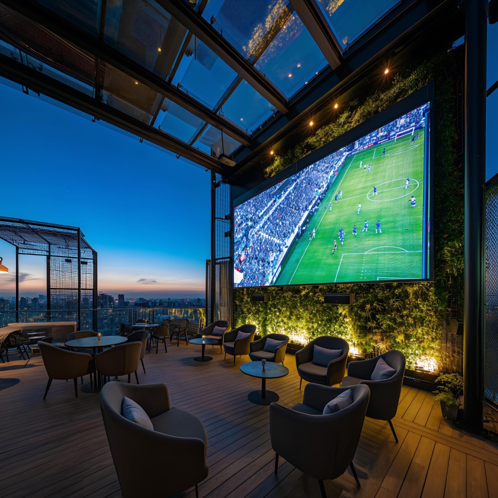 Fine Pitch hero — dense indoor video wall