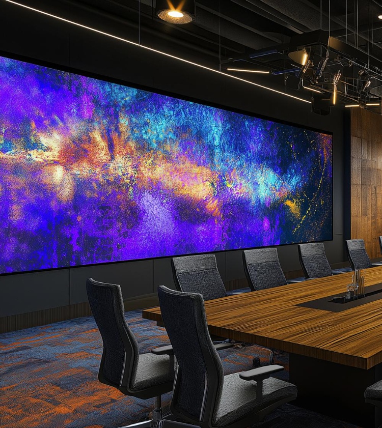 Fine Pitch Displays installation