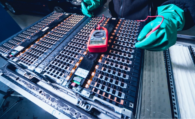 Service & support — technician servicing hardware
